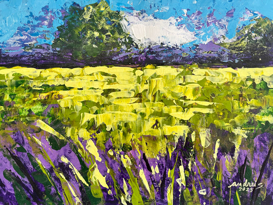 Dreamscape: Lavender Field (PRINT)