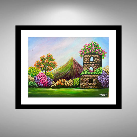 Mayon in Celestial Light