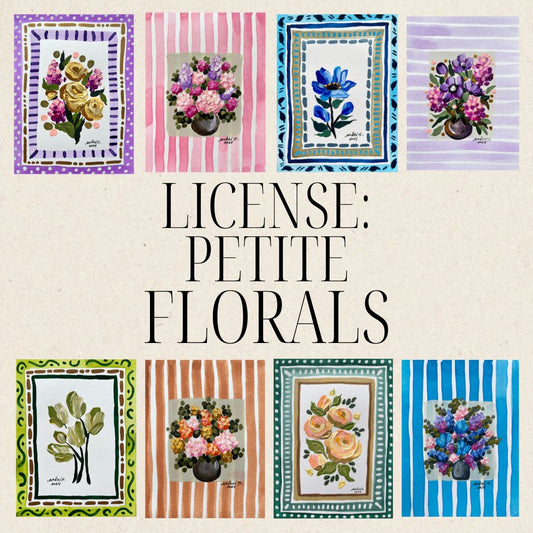 (License) Petite Florals Package