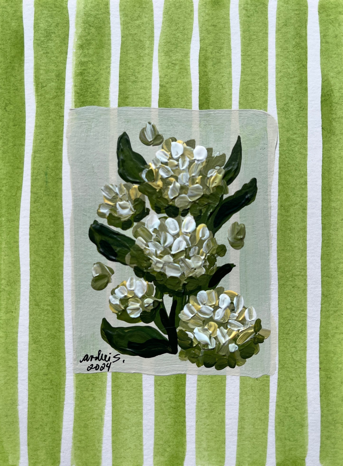 Floral Green Petite 3 (Downloadable)