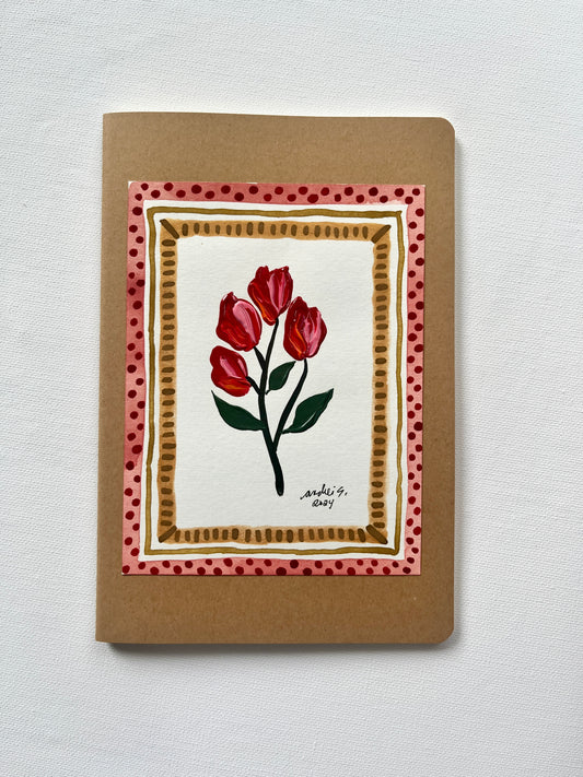 (Sale) Mixed Media Painting on a Journal 11