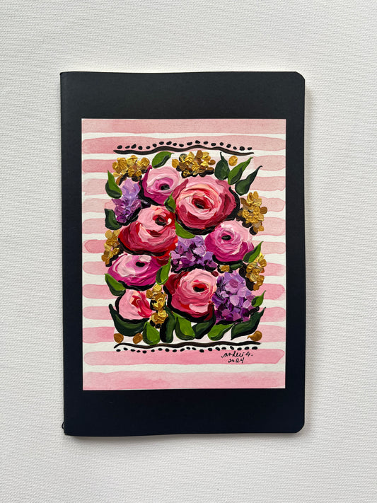 (Sale) Mixed Media Painting on a Journal 16