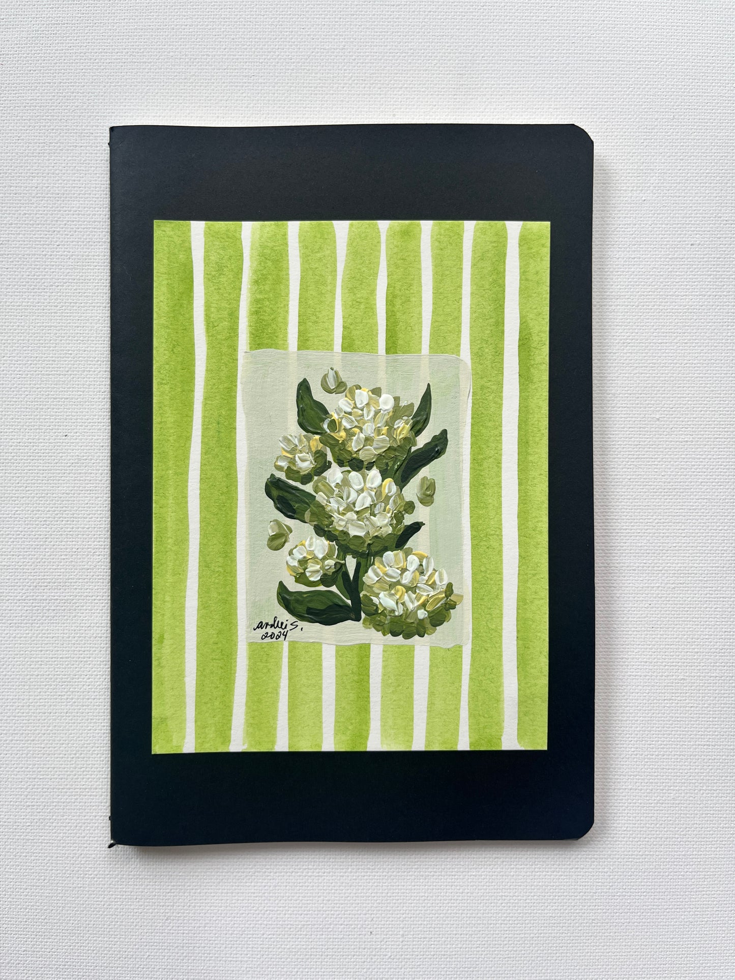 (Sale) Mixed Media Painting on a Journal 18