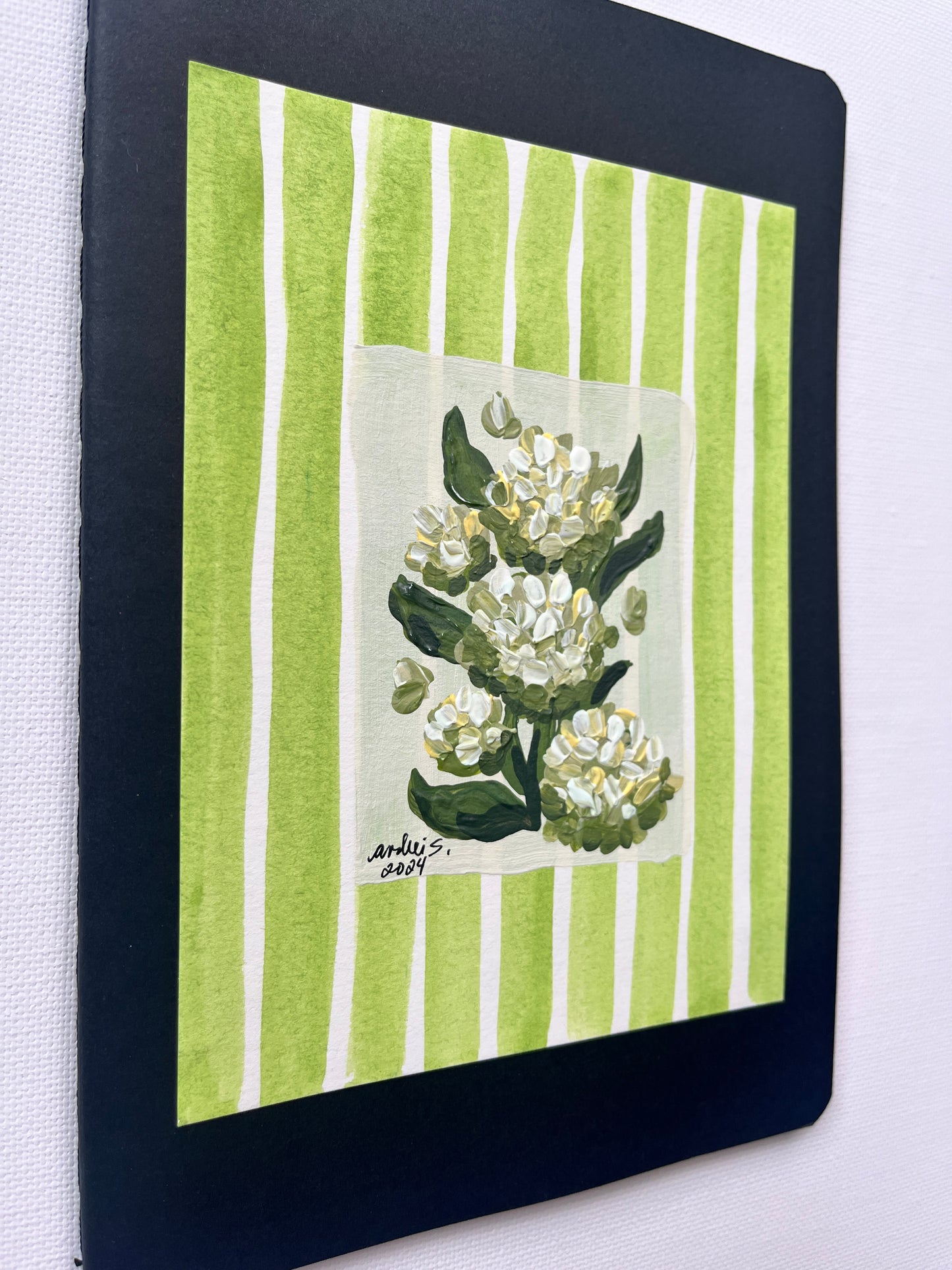 (Sale) Mixed Media Painting on a Journal 18