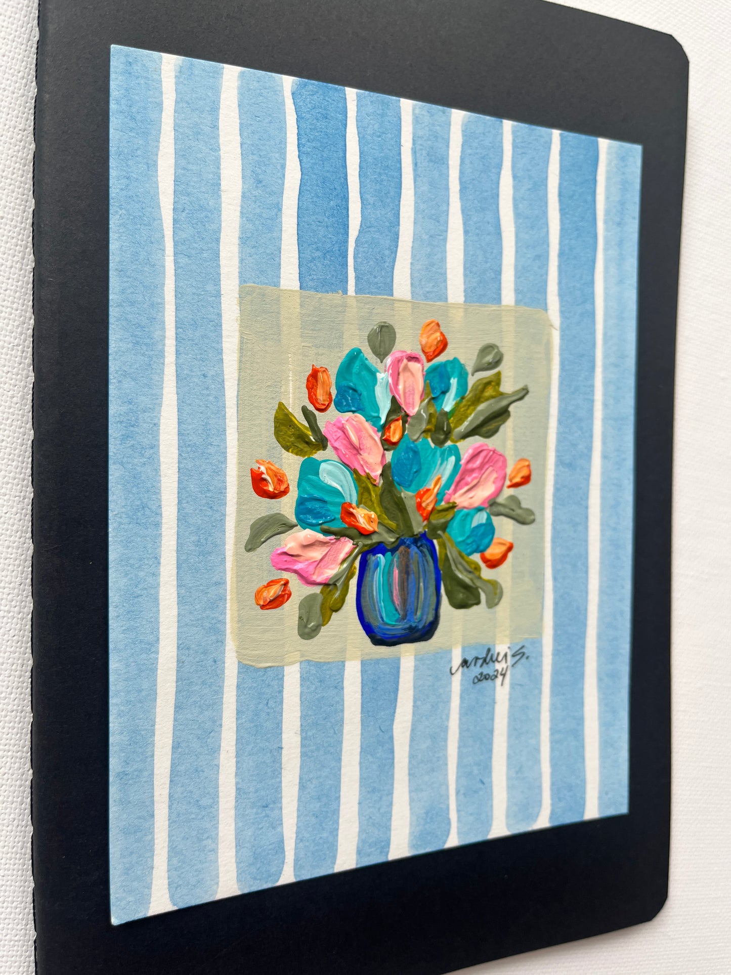 (Sale) Mixed Media Painting on a Journal 20