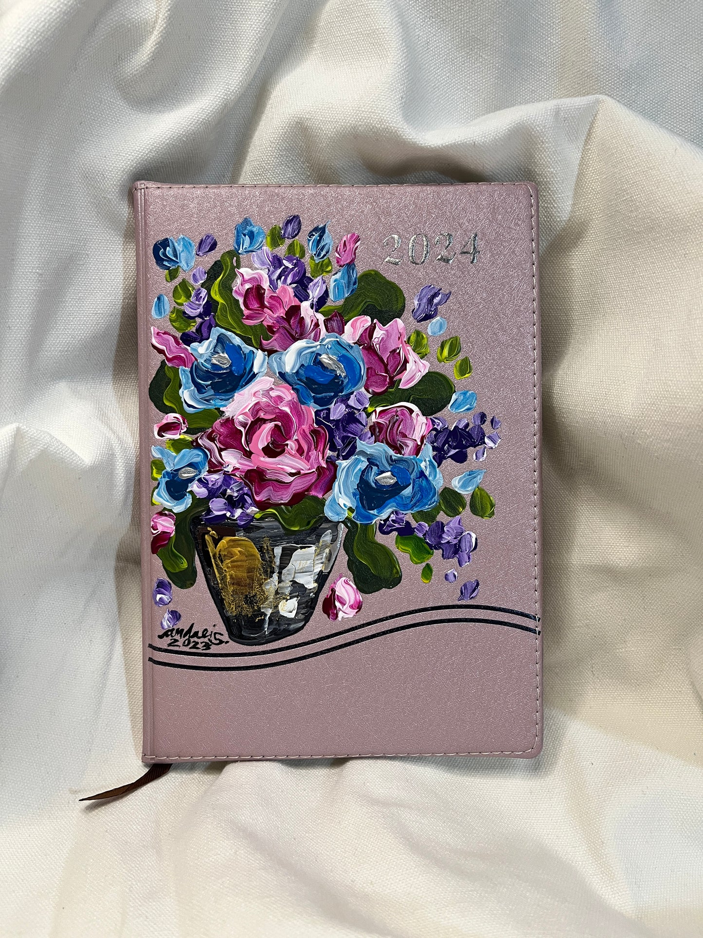 Hand-painted 2024 Planner 1