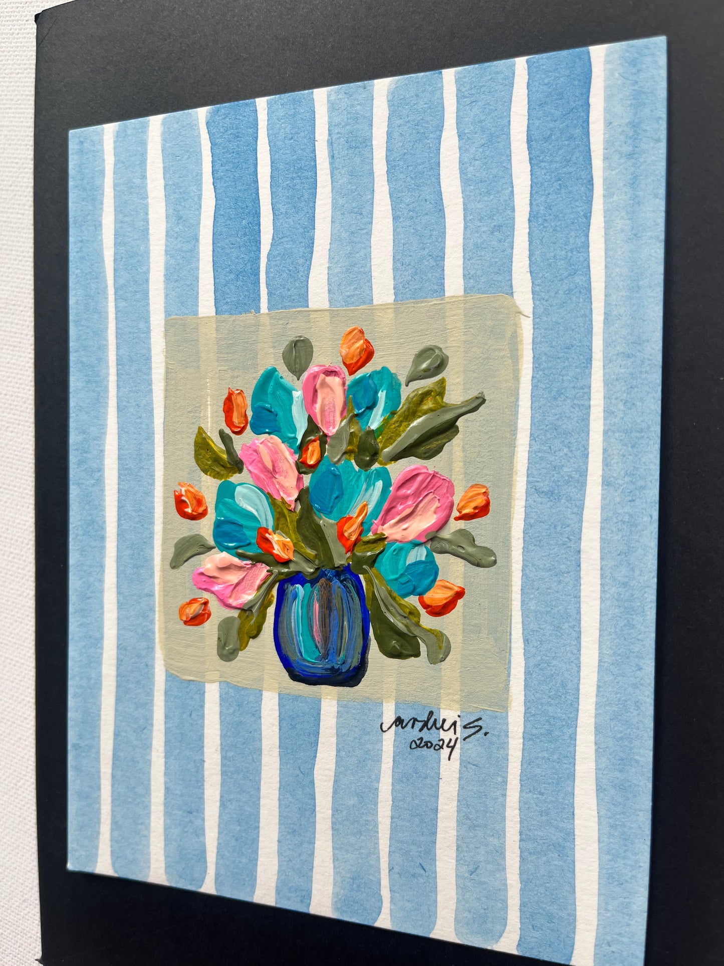 (Sale) Mixed Media Painting on a Journal 20