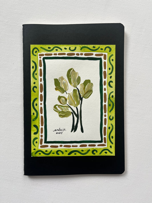 (Sale) Mixed Media Painting on a Journal 22