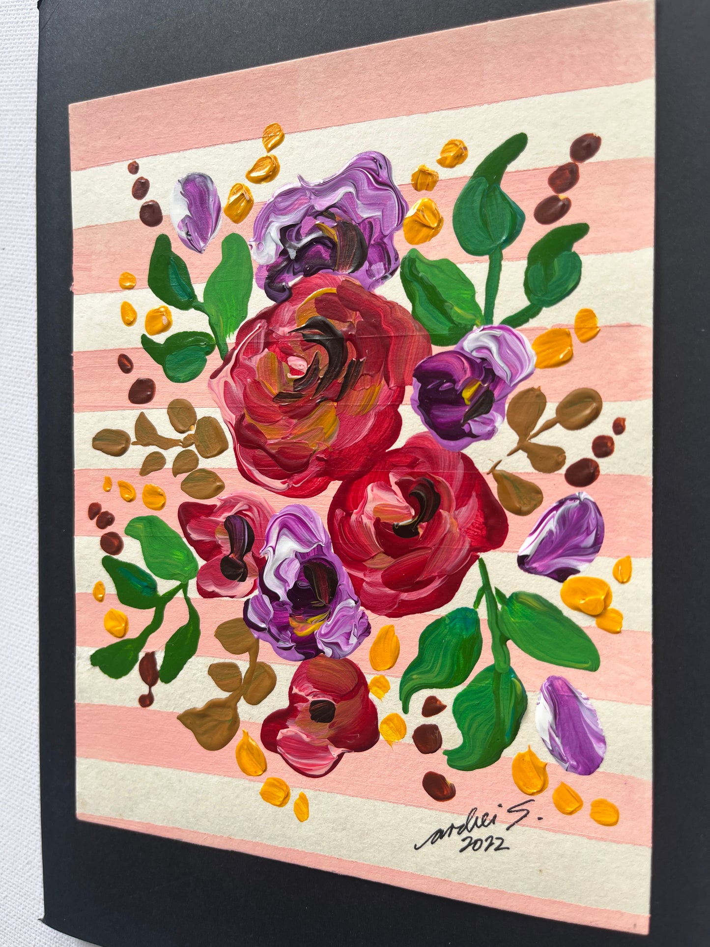 (Sale) Mixed Media Painting on a Journal 23