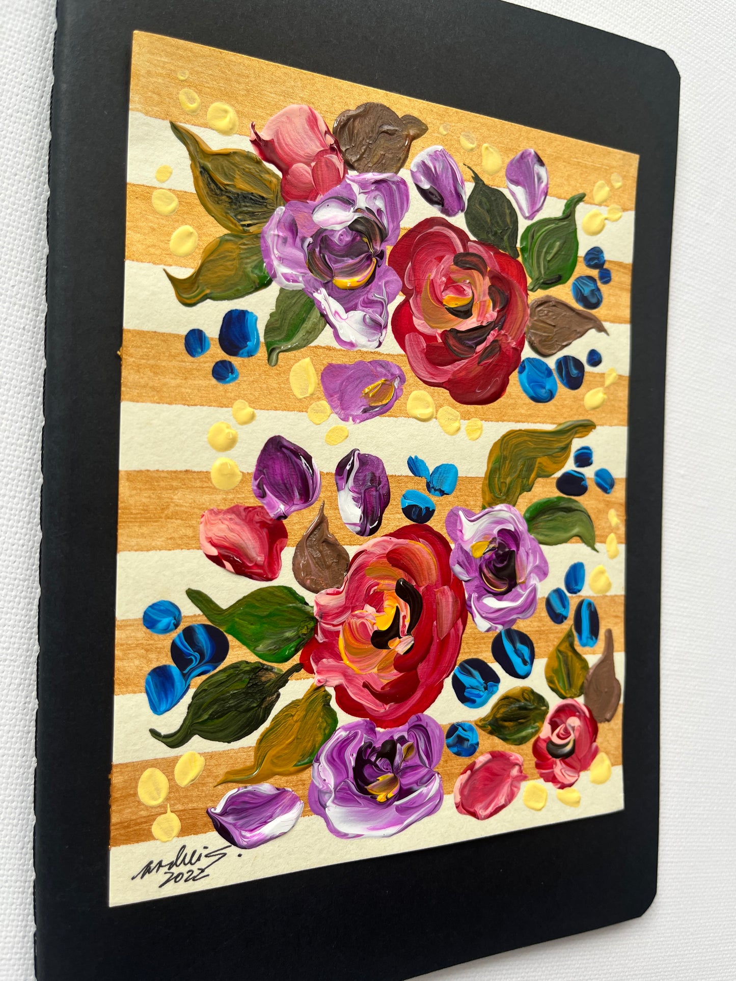 (Sale) Mixed Media Painting on a Journal 24