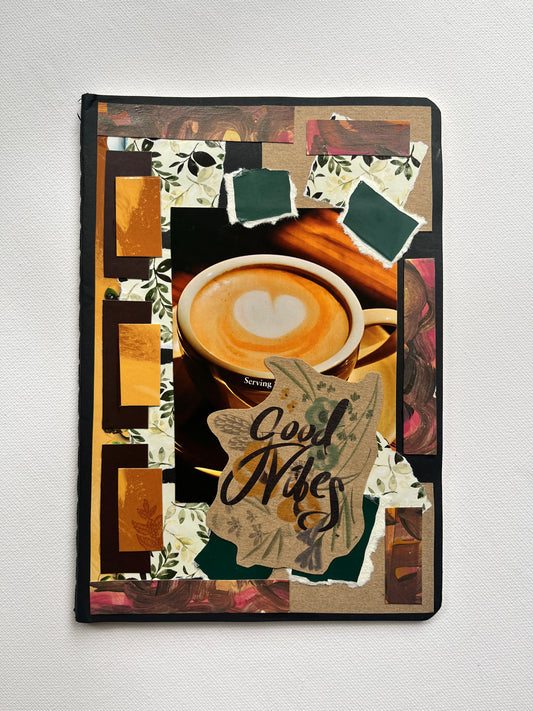 (Sale) Collage on a Journal 7