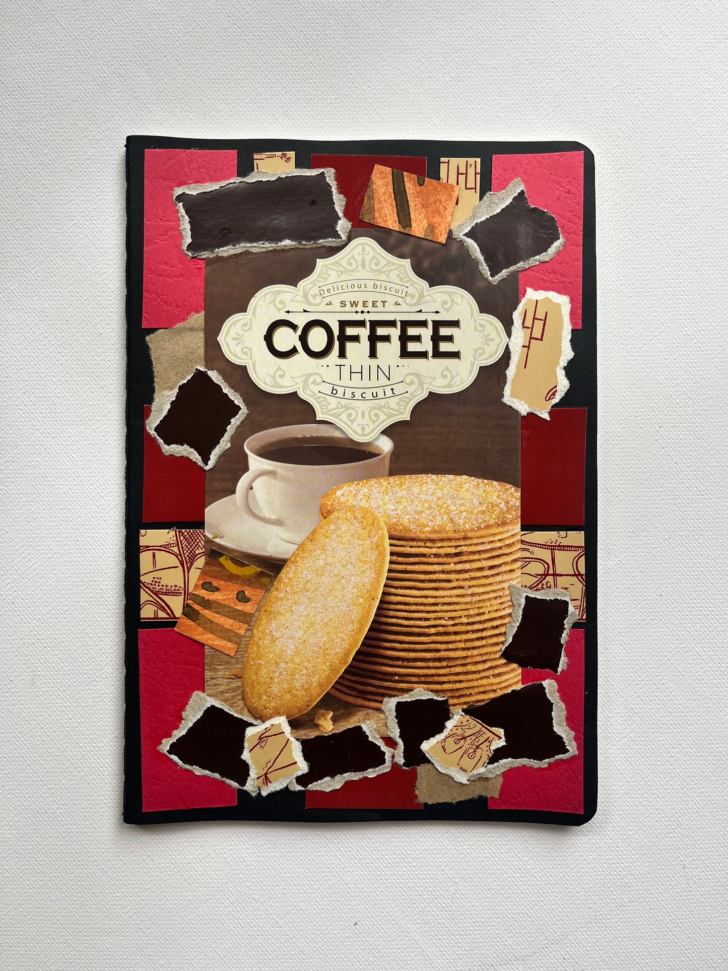 (Sale) Collage on a Journal 6