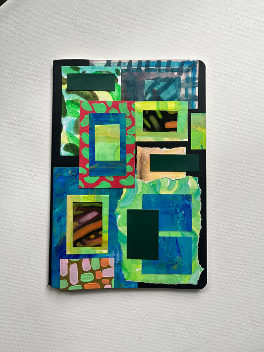 (Sale) Collage on a Journal 4