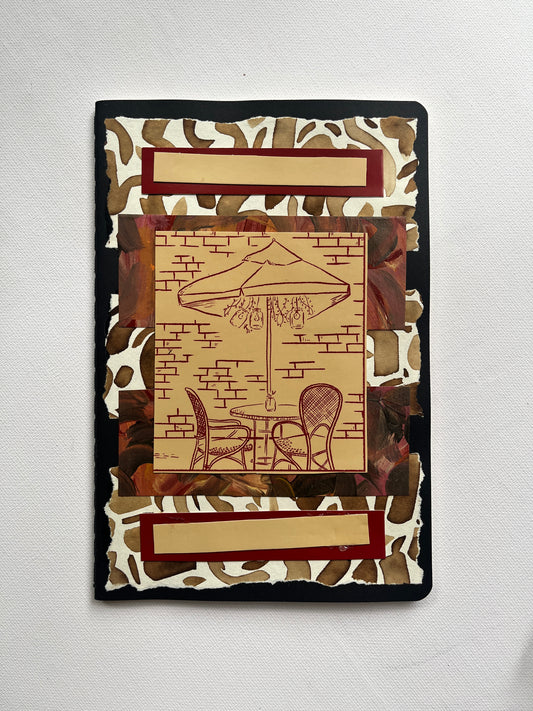 (Sale) Collage on a Journal 2