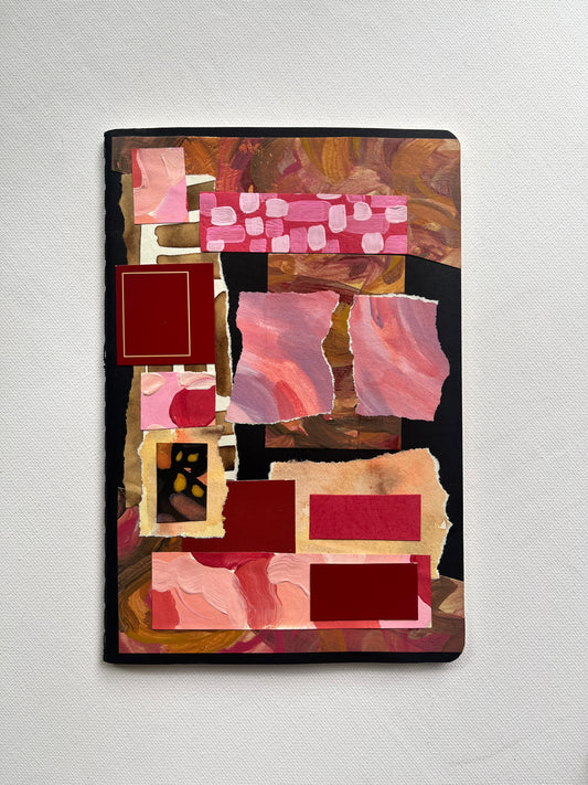 (Sale) Collage on a Journal 1