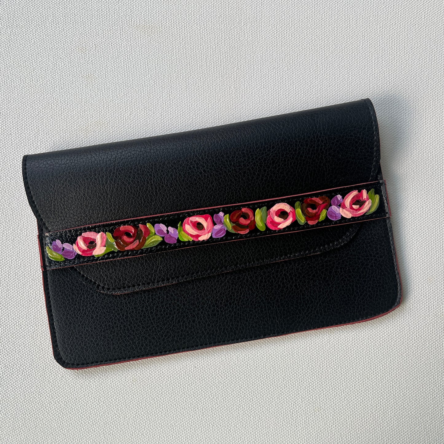 Hand-painted Purse (Black #1)