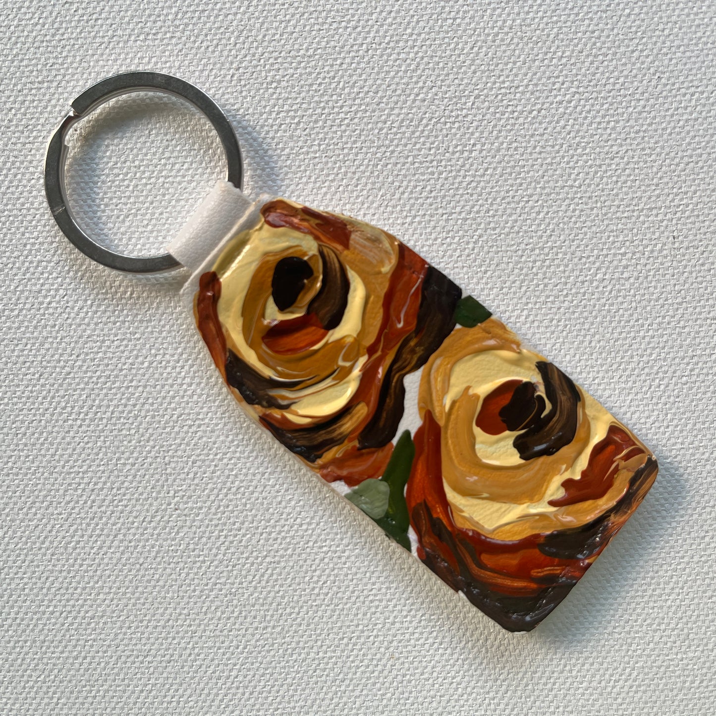 Hand-painted Keychain (Brown #2)