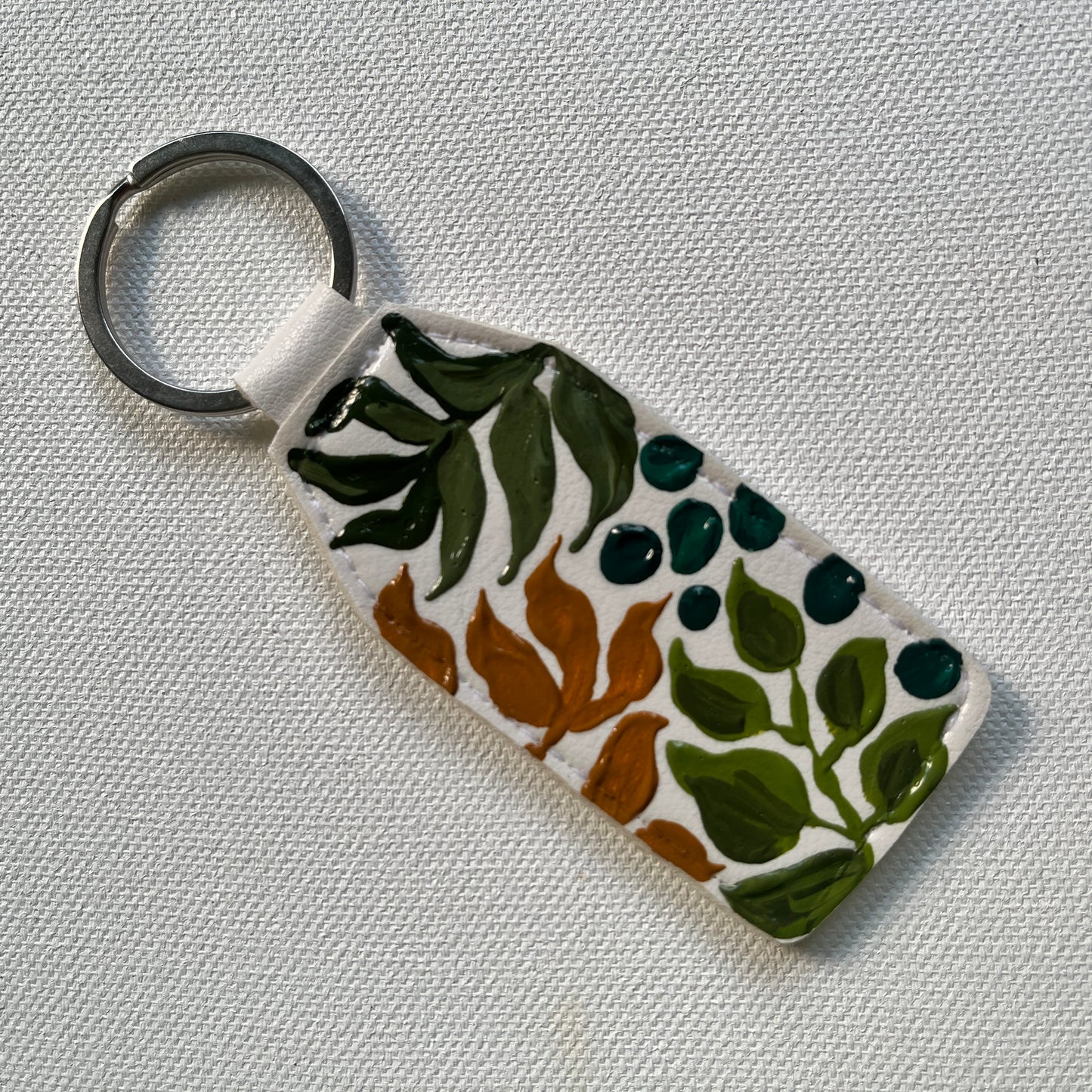 Hand-painted Keychain (Green #3)