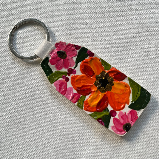 Hand-painted Keychain (Orange #2)