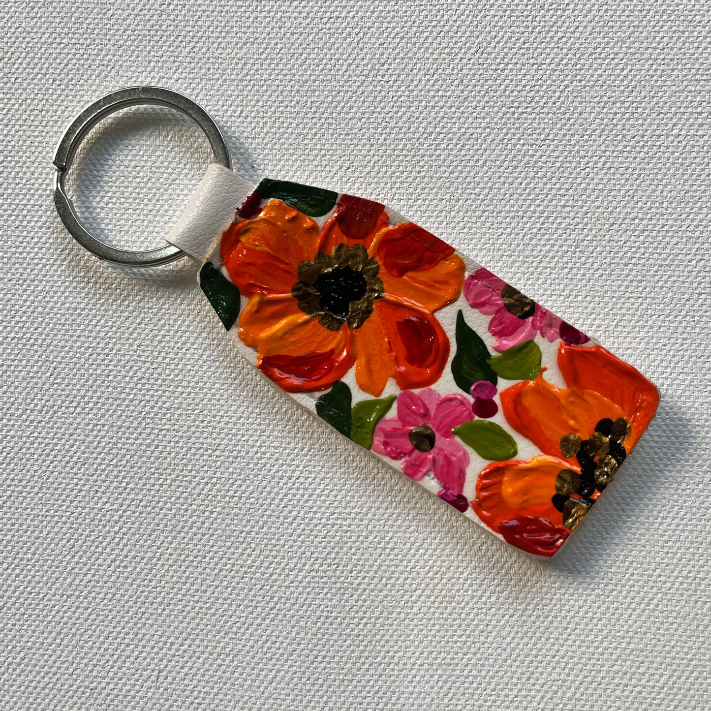 Hand-painted Keychain (Orange #3)