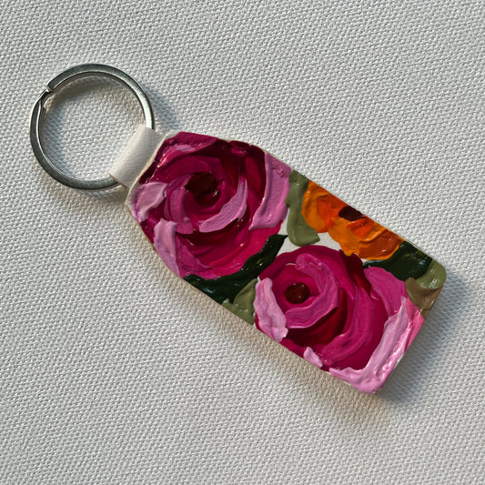 Hand-painted Keychain (Pink #5)