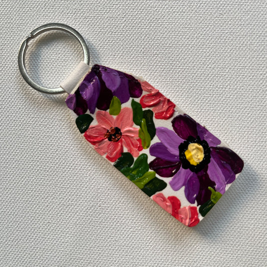 Hand-painted Keychain (Purple #1)