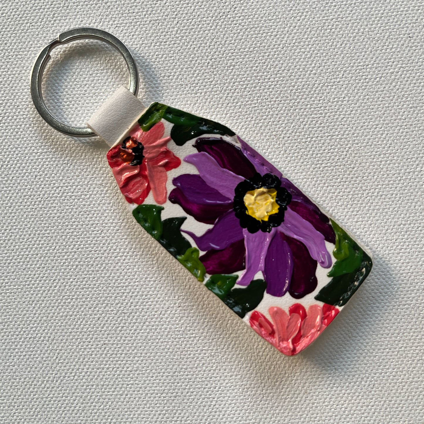 Hand-painted Keychain (Purple #2)