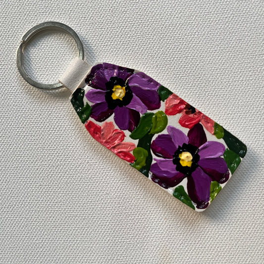 Hand-painted Keychain (Purple #5)