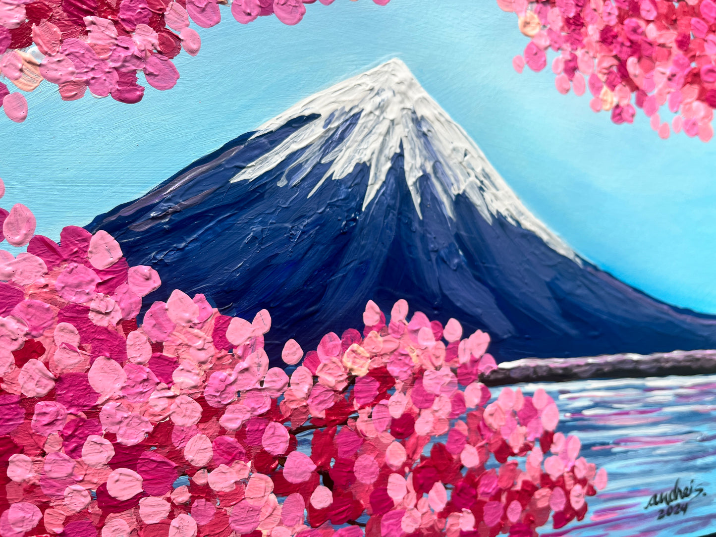 Mt Fuji Classic (art on paper)