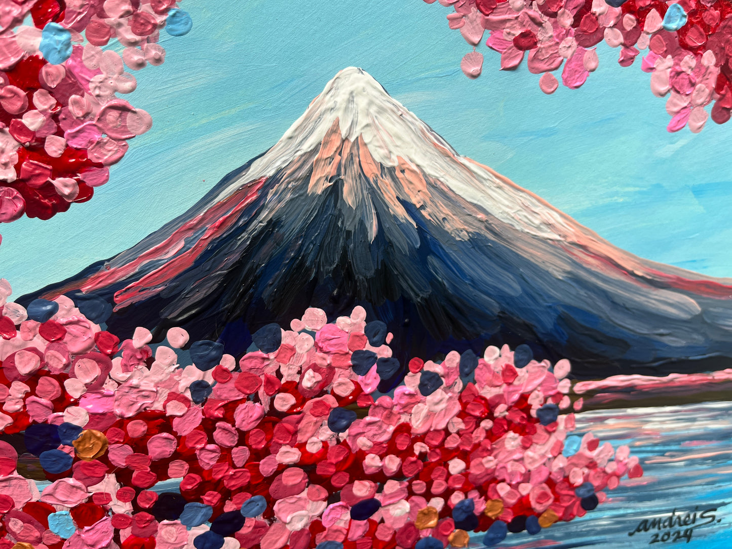 Mt Fuji Contemporary (art on paper)