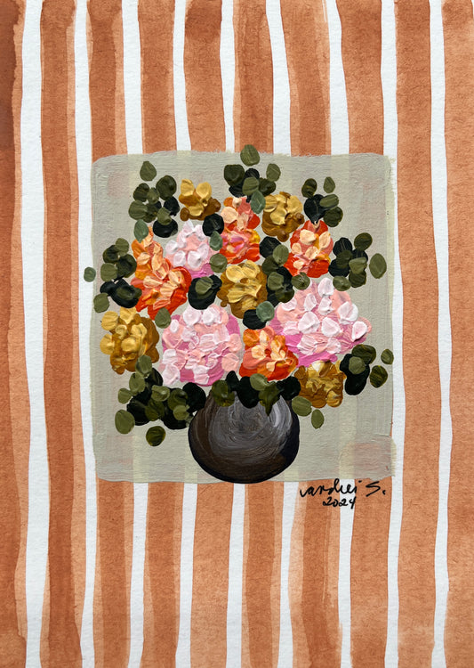 Floral Orange Petite 1 (Downloadable)